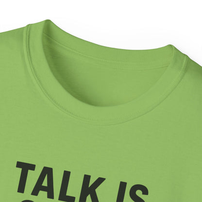 Coding Motivation Tee: Talk is Cheap, Show Me the Code, Programmer Gift, Tech T-Shirt, Geek Fashion, Software Developer Shirt