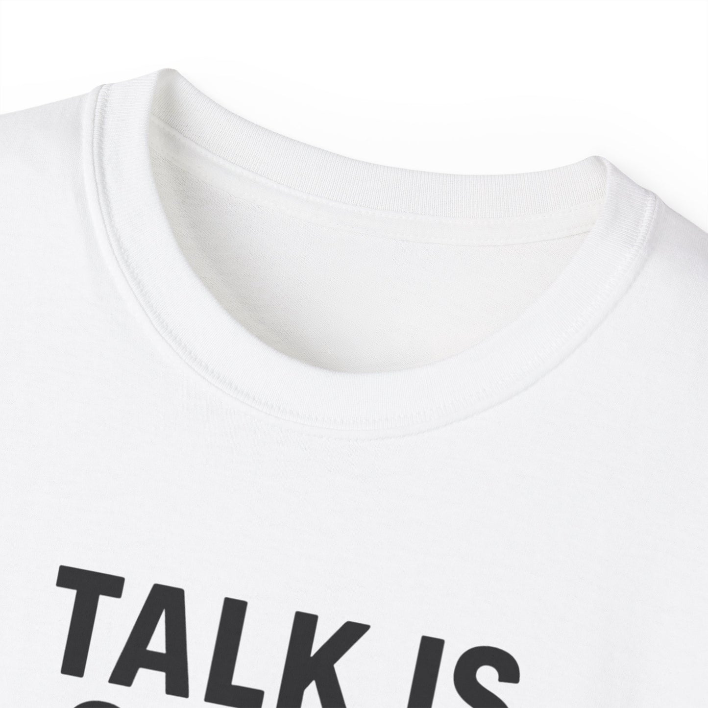 Coding Motivation Tee: Talk is Cheap, Show Me the Code, Programmer Gift, Tech T-Shirt, Geek Fashion, Software Developer Shirt
