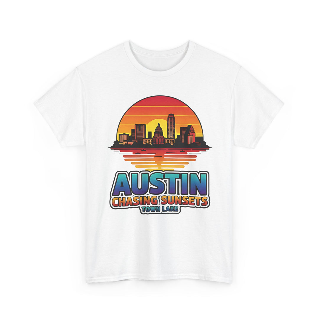 Austin Chasing Sunsets “Town Lake” - Unisex