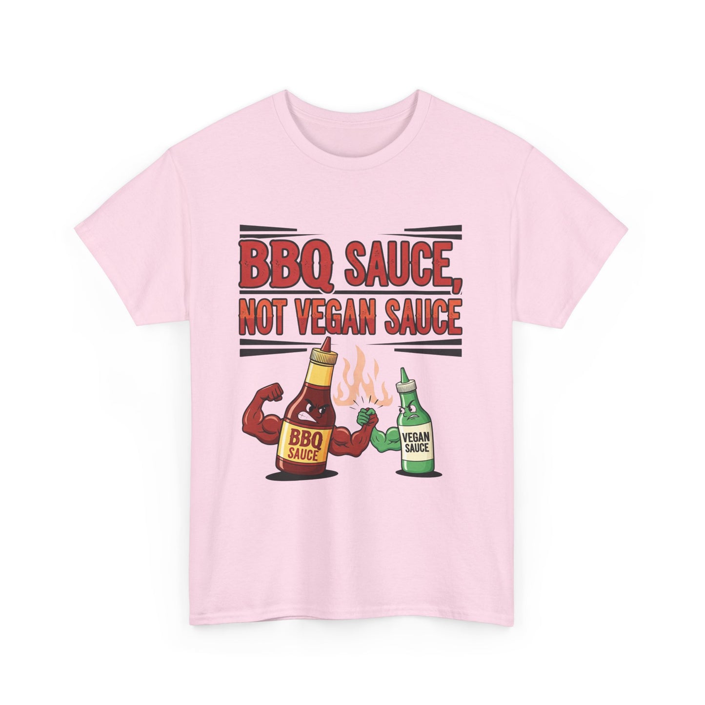 BBQ Sauce Unisex Cotton Tee, Funny Graphic T-Shirt, Gift for Grill Lovers, Summer BBQ Shirt, Cooking Humor Apparel