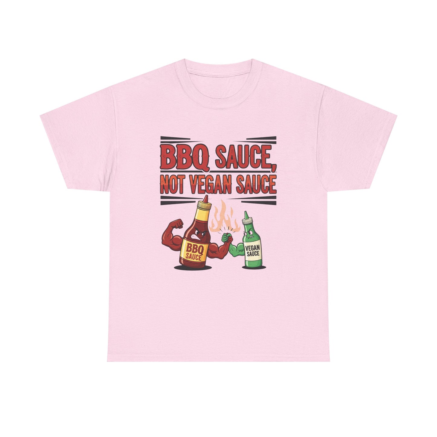 BBQ Sauce Unisex Cotton Tee, Funny Graphic T-Shirt, Gift for Grill Lovers, Summer BBQ Shirt, Cooking Humor Apparel