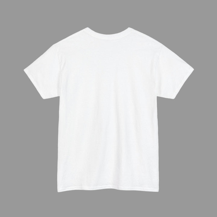 White t-shirt on a white background