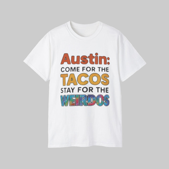 Austin Tacos & Weirdos Tee