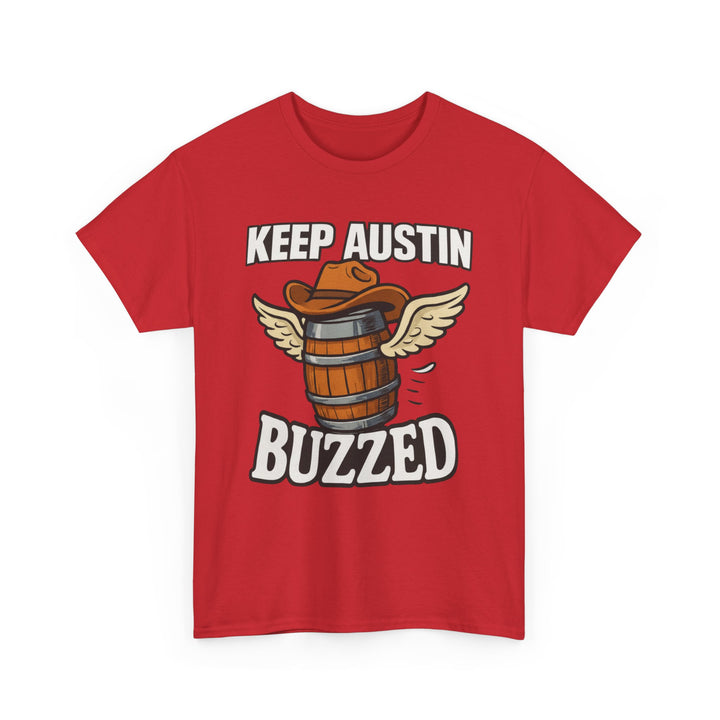 Keep Austin Buzzed Tee – Unisex