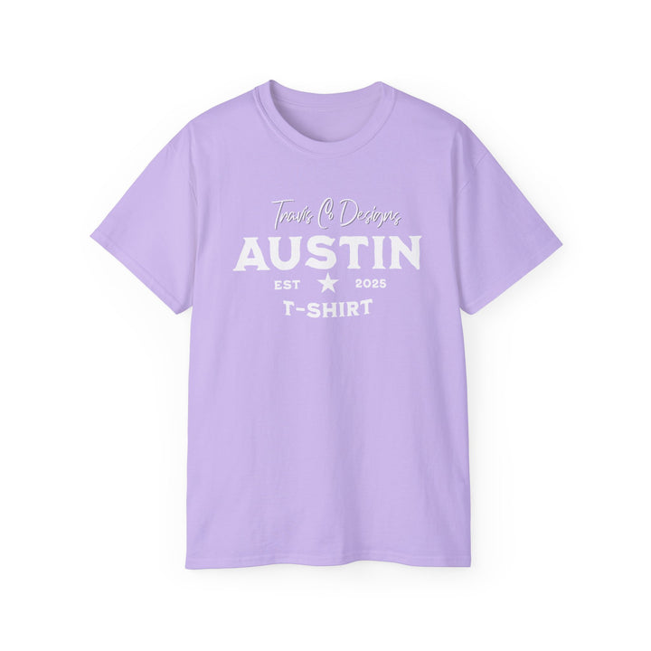 Travis Co. Designs “Austin EST 2025” T-shirt - Unisex Ultra Cotton