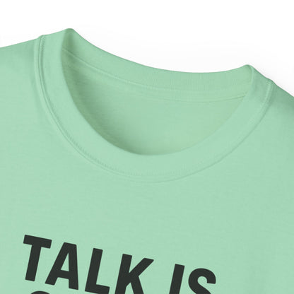 Coding Motivation Tee: Talk is Cheap, Show Me the Code, Programmer Gift, Tech T-Shirt, Geek Fashion, Software Developer Shirt