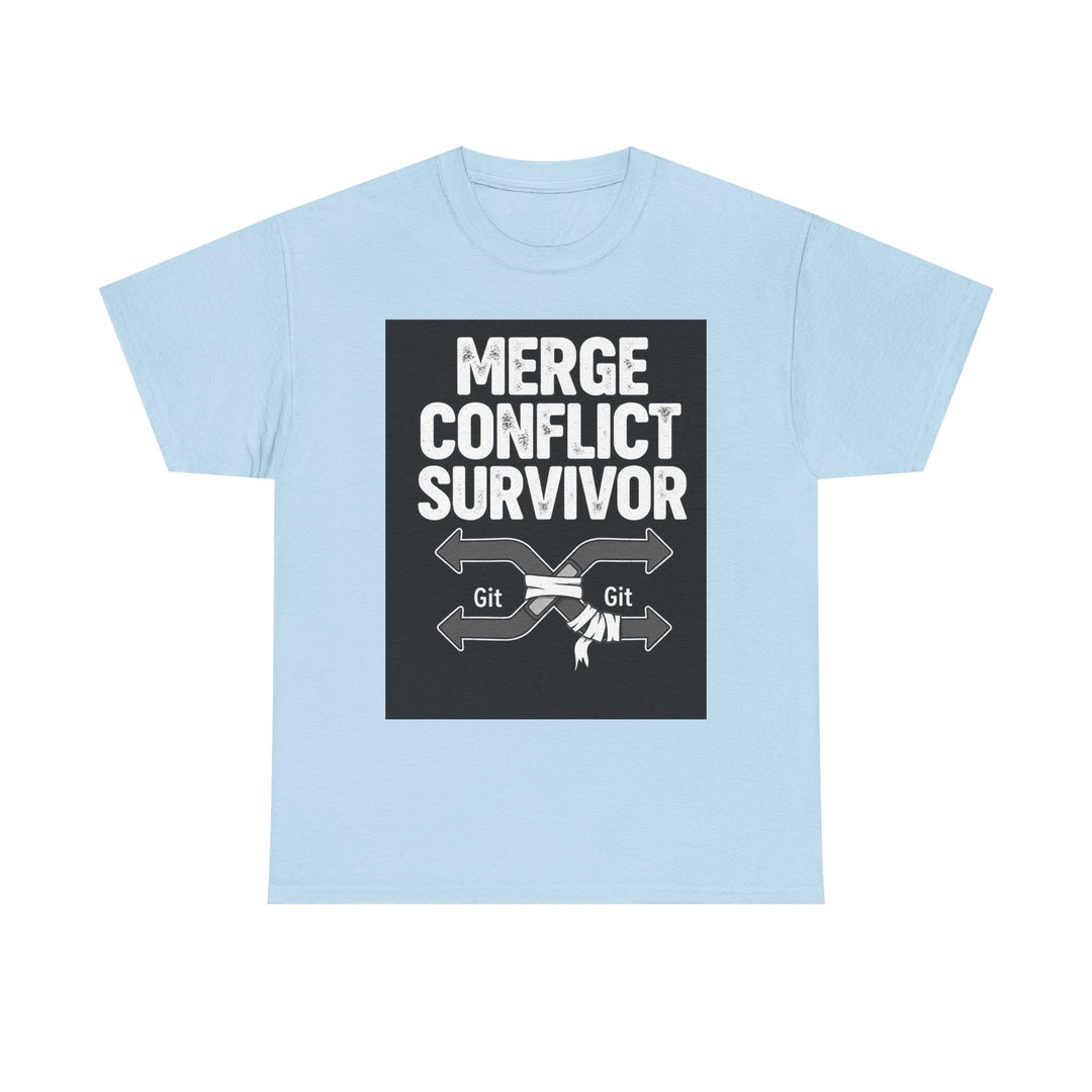 Git Merge Conflict Survivor Tee – Unisex
