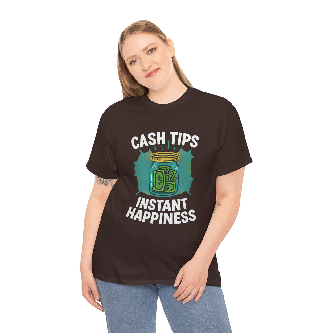 Cash Tips Instant Happiness Tee – Unisex