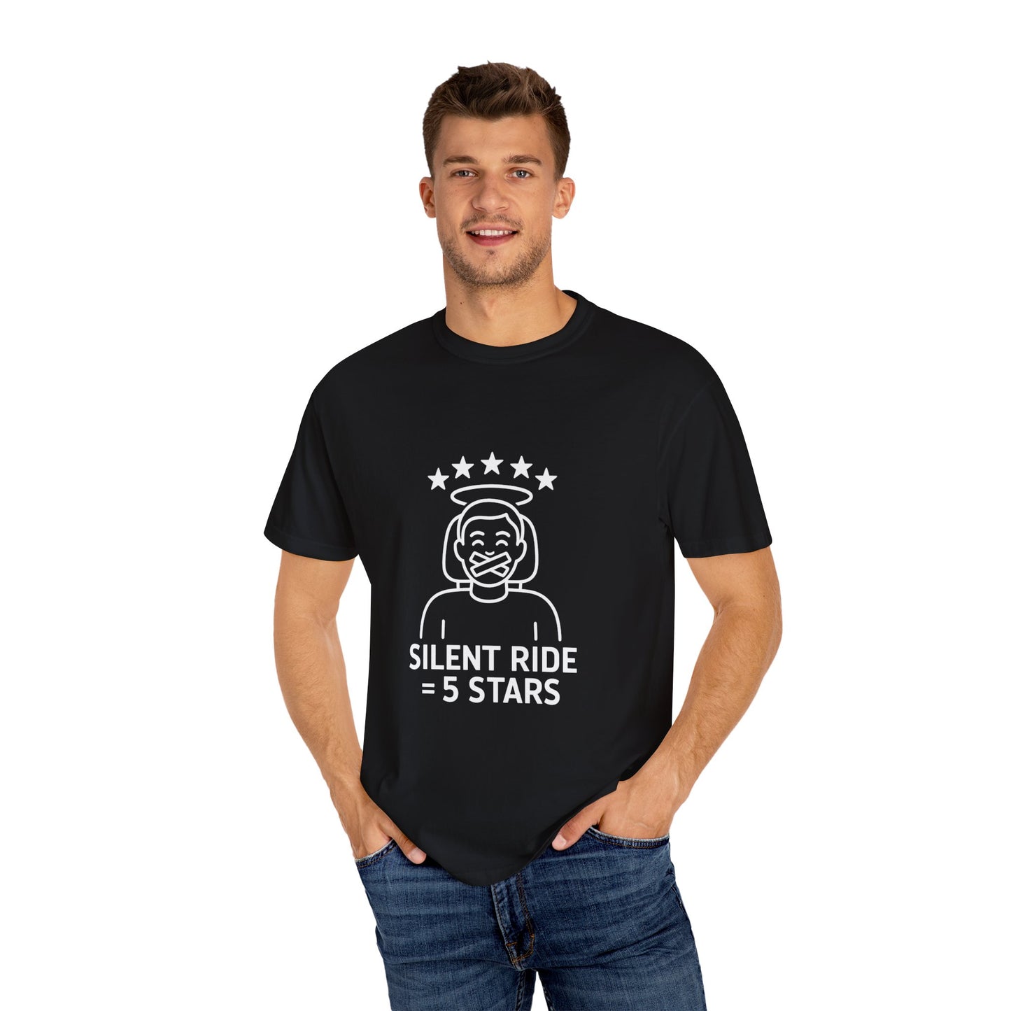 Garment-Dyed T-shirt - Casual Style, Soft Fabric, Unisex Design, Perfect for Everyday Wear, Great Gift for Friends