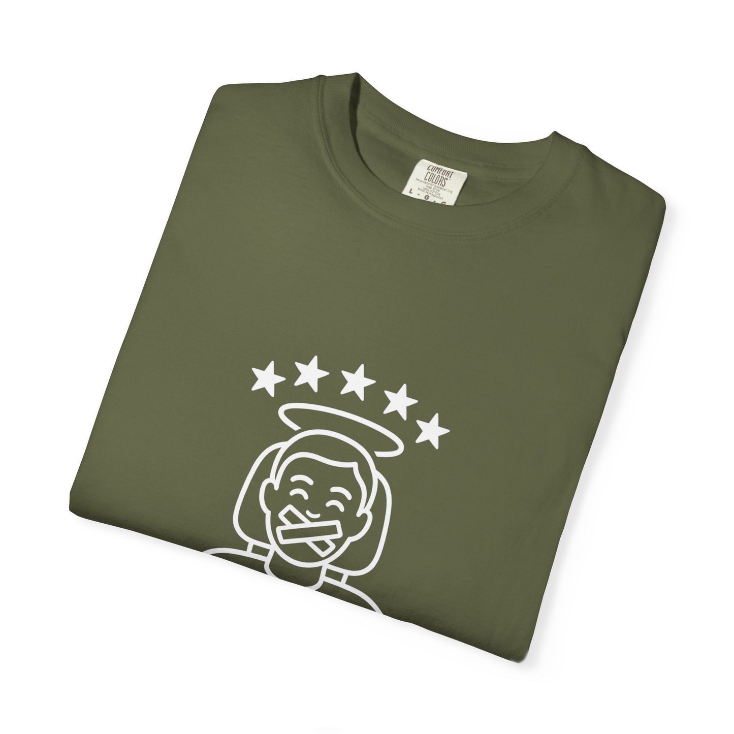 Garment-Dyed T-shirt - Casual Style, Soft Fabric, Unisex Design, Perfect for Everyday Wear, Great Gift for Friends