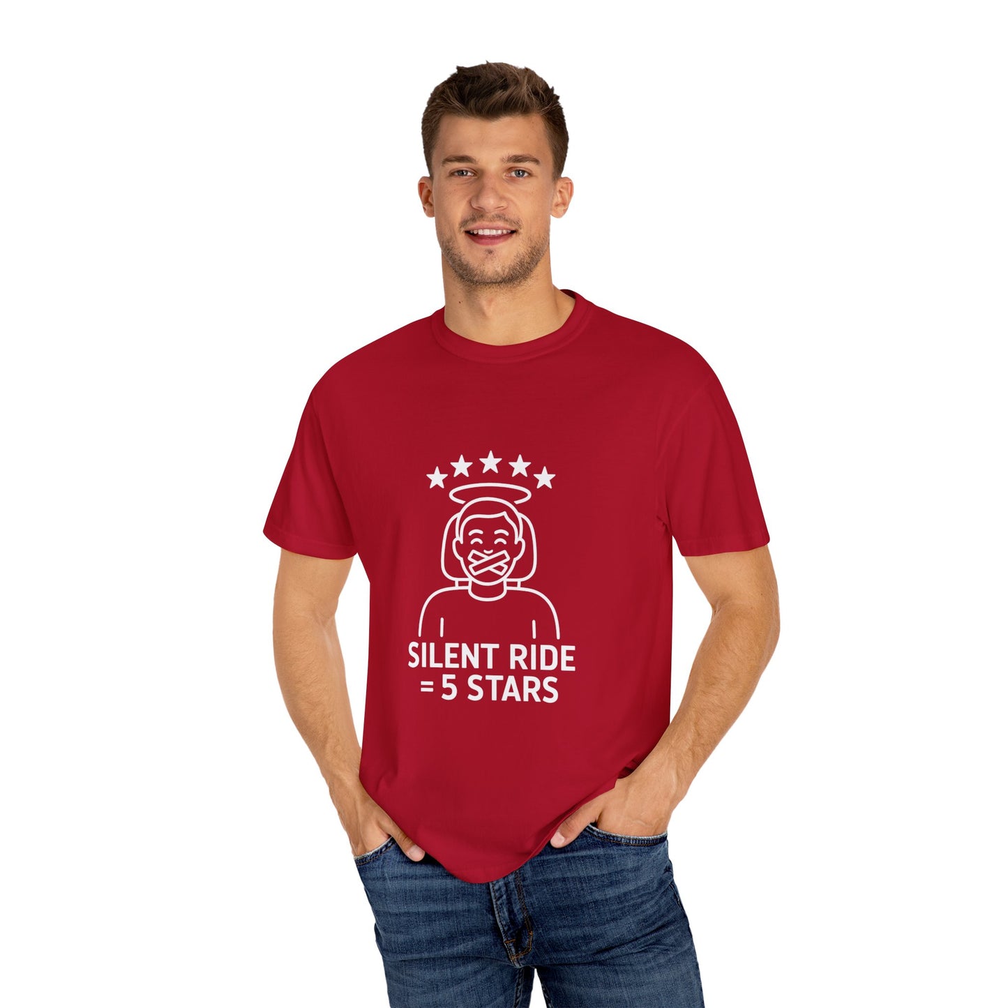 Garment-Dyed T-shirt - Casual Style, Soft Fabric, Unisex Design, Perfect for Everyday Wear, Great Gift for Friends