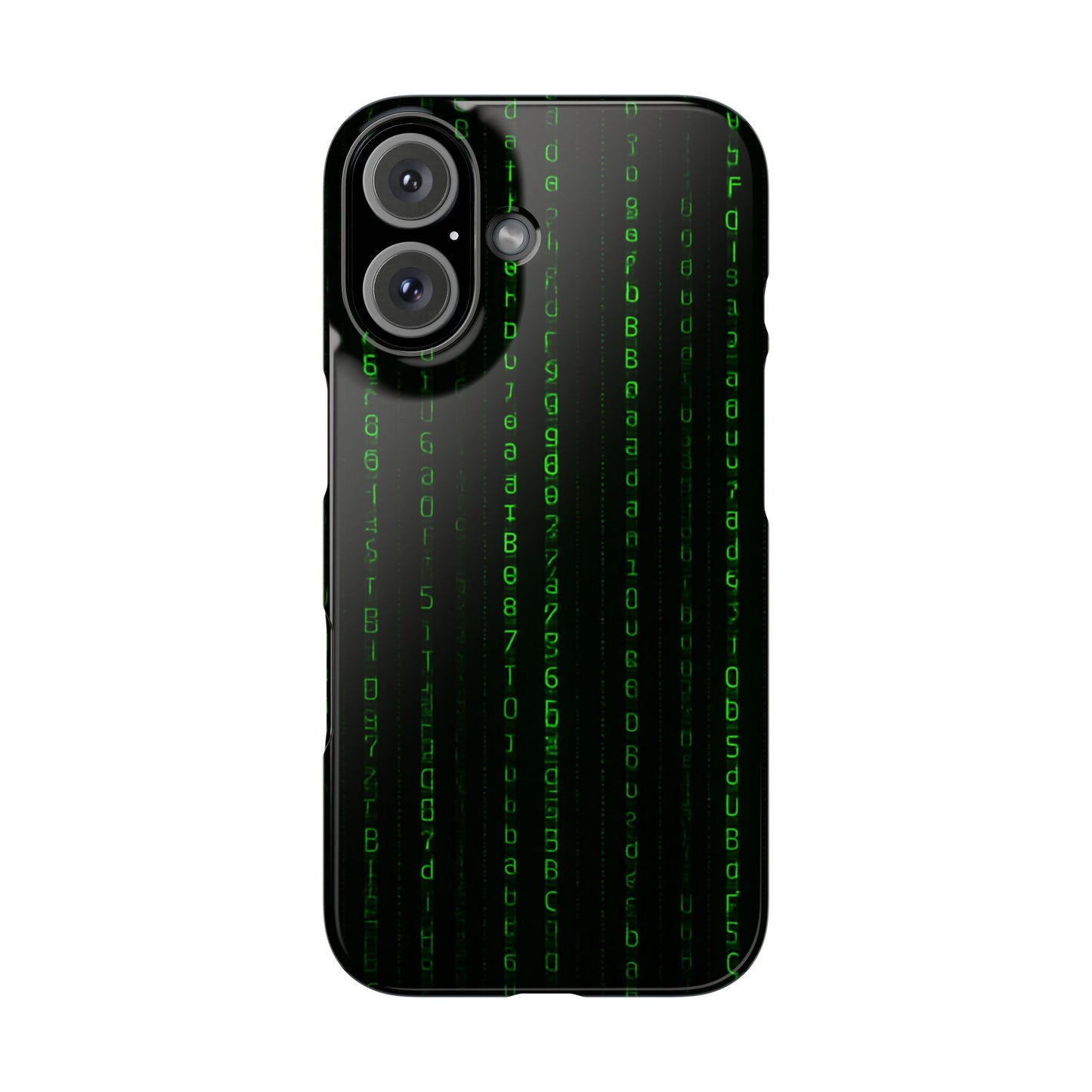 Matrix-Inspired Slim Phone Case, Eco-Friendly Phone Cover, Tech Lover Gift, Minimalist Phone Accessory, Unique Smartphone Case