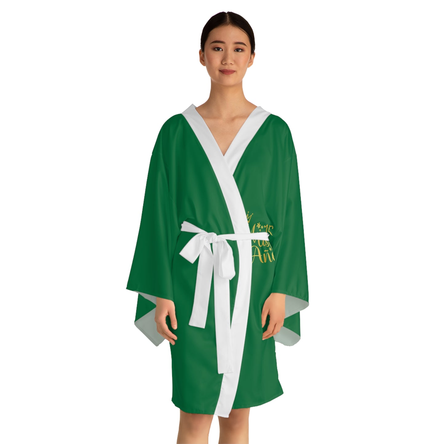 Cozy Long Sleeve Kimono Robe for Relaxing Evenings, Spa Days, Gifts for Her, Loungewear, Holiday Attire