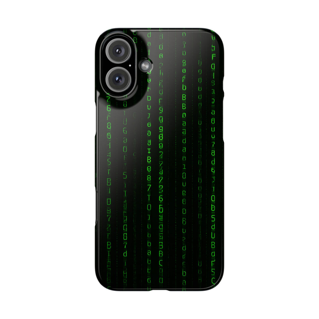 Matrix-Inspired Slim Phone Case